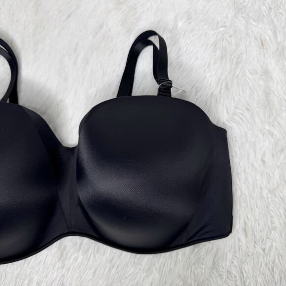 SOMA / black stunning starlet strapless full coverage bra / 44G NWT - Picture 3 of 7